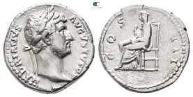 Hadrian AD 117-138. Rome. Denarius AR