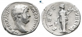 Hadrian AD 117-138. Rome. Denarius AR