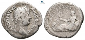 Hadrian AD 117-138. Rome. Denarius AR