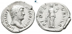 Hadrian AD 117-138. Rome. Denarius AR