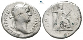 Hadrian AD 117-138. Rome. Denarius AR