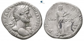 Hadrian AD 117-138. Rome. Denarius AR