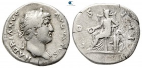 Hadrian AD 117-138. Rome. Denarius AR