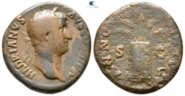 Hadrian AD 117-138. Rome. As Æ