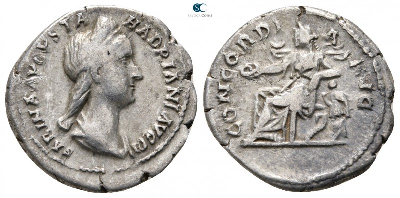 Sabina Augusta AD 128-137. Rome
Denarius AR

18mm., 3,25g.



very fine