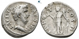 Aelius, as Caesar AD 136-138. Rome. Denarius AR