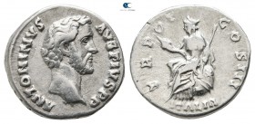 Antoninus Pius AD 138-161. Rome. Denarius AR