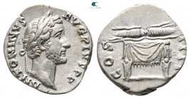 Antoninus Pius AD 138-161. Rome. Denarius AR