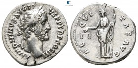 Antoninus Pius AD 138-161. Rome. Denarius AR