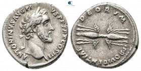 Antoninus Pius AD 138-161. Rome. Denarius AR