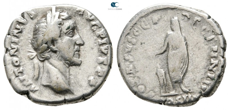 Antoninus Pius AD 138-161. Rome
Denarius AR

17mm., 3,36g.



nearly very...