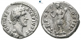 Antoninus Pius AD 138-161. Rome. Denarius AR