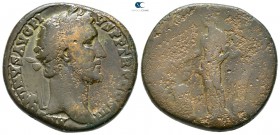 Antoninus Pius AD 138-161. Rome. Sestertius Æ