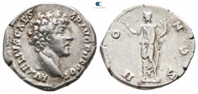 Marcus Aurelius as Caesar AD 139-161. Rome. Denarius AR