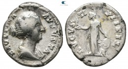 Faustina II AD 147-175. Rome. Denarius AR