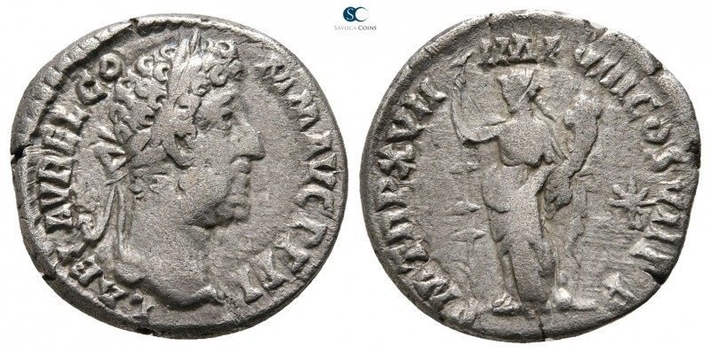 Commodus AD 180-192. Rome
Denarius AR

16mm., 3,01g.



very fine