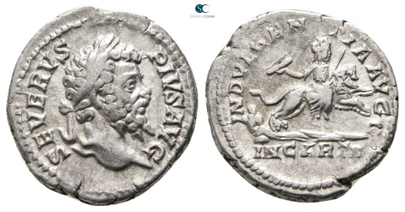 Septimius Severus AD 193-211. Rome
Denarius AR

20mm., 3,80g.



very fin...