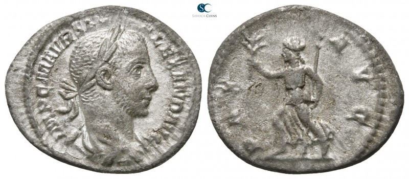 Severus Alexander AD 222-235. Rome
Denarius AR

20mm., 2,41g.



very fin...