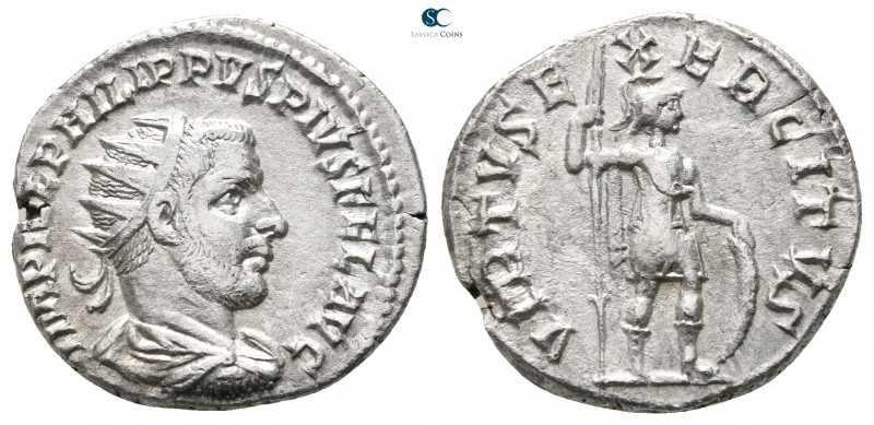 Philip I Arab AD 244-249. Antioch
Antoninianus AR

21mm., 3,78g.



very ...