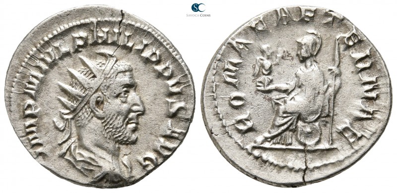 Philip I Arab AD 244-249. Rome
Antoninianus AR

22mm., 3,46g.



very fin...