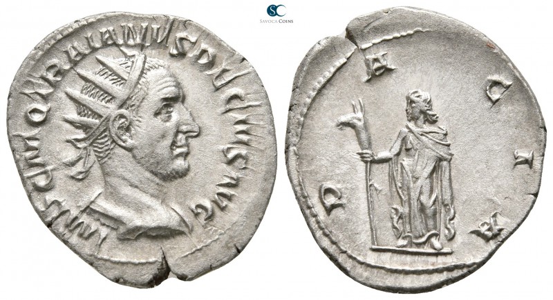 Trajan Decius AD 249-251. Rome
Antoninianus AR

23mm., 3,34g.



good ver...