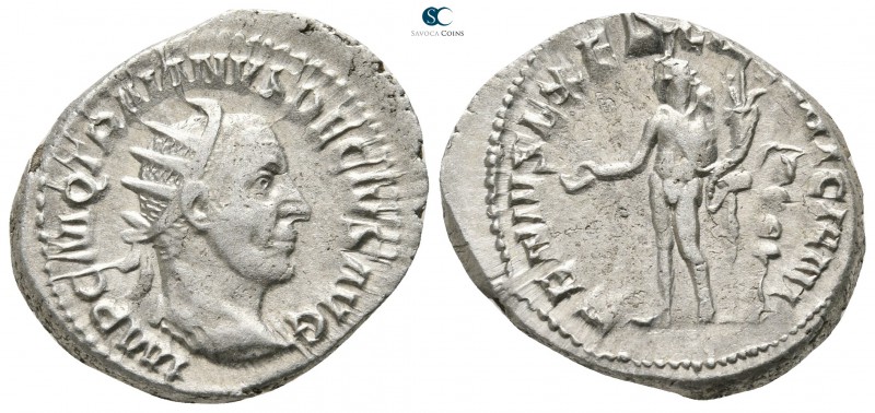 Trajan Decius AD 249-251. Rome
Antoninianus AR

23mm., 4,94g.



very fin...