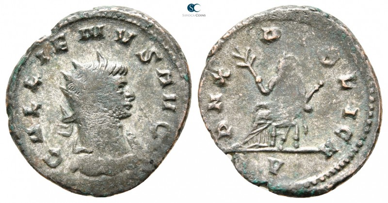 Gallienus AD 253-268. Rome
Antoninianus Billon

22mm., 3,80g.



very fin...