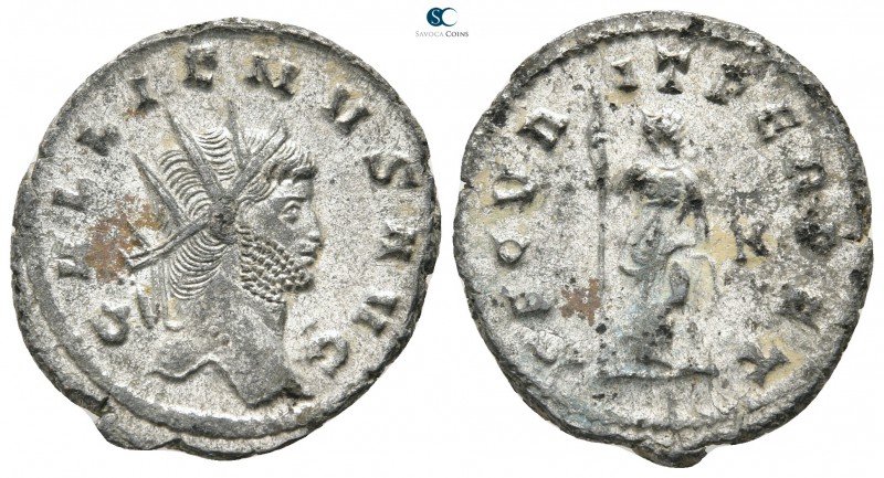 Gallienus AD 253-268. Rome
Antoninianus Billon

22mm., 3,71g.



very fin...