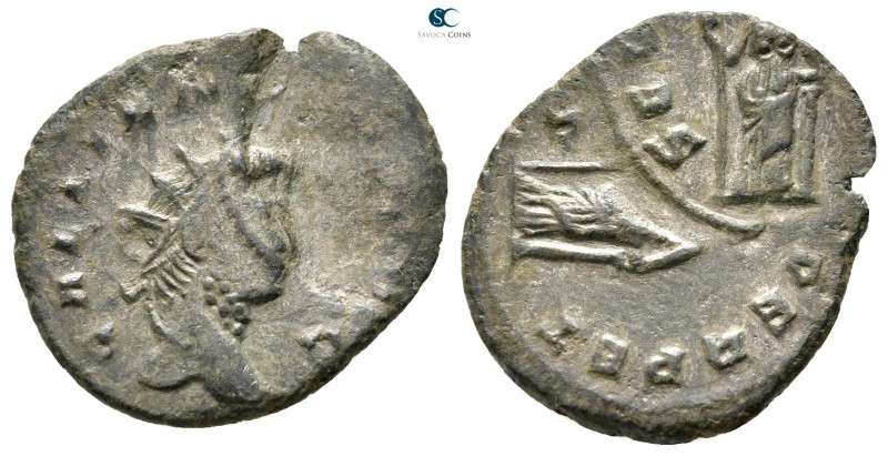 Gallienus AD 253-268. Rome
Antoninianus Billon

24mm., 3,86g.



very fin...