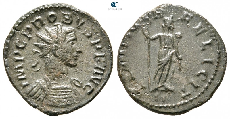 Probus AD 276-282. Lugdunum
Antoninianus Æ

21mm., 3,02g.



very fine