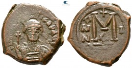 Heraclius AD 610-641. Constantinople. Follis Æ