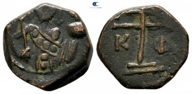 Alexius I Comnenus AD 1081-1118. Uncertain Greek mint. Tetarteron Æ