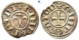 Enrico VI AD 1191-1197. Sicily. Messina. Denaro BI
