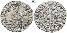 Roberto I Anjou AD 1309-1343. Napoli (Regno). Gigliato AR