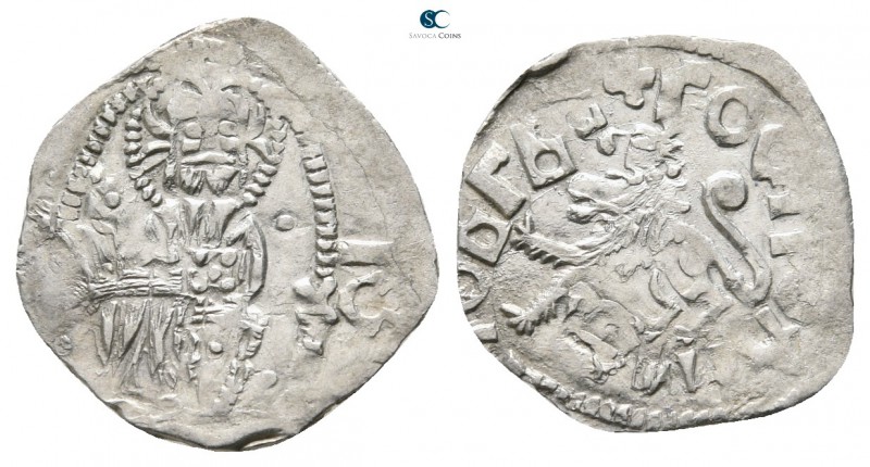 Durad I Brankovic, as despot AD 1427-1456. 
Dinar AR

16mm., 0,52g.



ne...