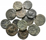 Lot of ca. 13 roman provincial bronze coins / SOLD AS SEEN, NO RETURN!
<br><br>very fine<br><br>