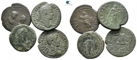 Lot of ca. 4 roman provincial bronze coins / SOLD AS SEEN, NO RETURN!<br><br>nearly very fine<br><br>