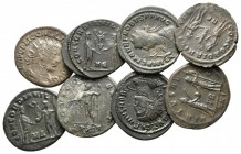 Lot of ca. 8 roman bronze coins / SOLD AS SEEN, NO RETURN!
<br><br>very fine<br><br>
