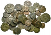 Lot of ca. 40 late roman bronze coins / SOLD AS SEEN, NO RETURN!<br><br>nearly very fine<br><br>