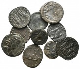 Lot of ca. 10 roman bronze coins / SOLD AS SEEN, NO RETURN!
<br><br>very fine<br><br>