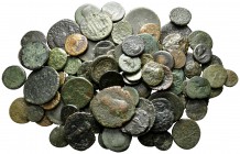Lot of ca. 100 ancient bronze coins / SOLD AS SEEN, NO RETURN!<br><br>fine<br><br>