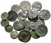 Lot of ca. 20 ancient bronze coins / SOLD AS SEEN, NO RETURN!<br><br>nearly very fine<br><br>