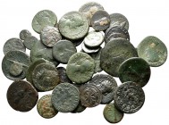 Lot of ca. 40 ancient bronze coins / SOLD AS SEEN, NO RETURN!<br><br>fine<br><br>