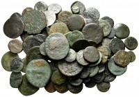 Lot of ca. 100 ancient bronze coins / SOLD AS SEEN, NO RETURN!<br><br>fine<br><br>