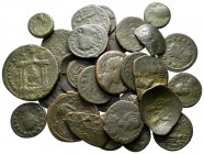 Lot of ca. 30 ancient bronze coins / SOLD AS SEEN, NO RETURN!<br><br>nearly very fine<br><br>