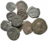 Lot of ca. 12 byzantine bronze coins / SOLD AS SEEN, NO RETURN!
<br><br>very fine<br><br>