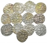 Lot of ca. 13 crusader denarii / SOLD AS SEEN, NO RETURN!
<br><br>very fine<br><br>