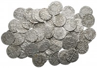 Lot of ca. 50 medieval silver coins / SOLD AS SEEN, NO RETURN!<br><br>very fine<br><br>