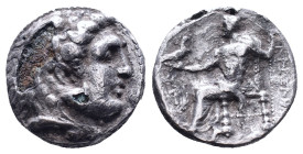 Kings of Macedon, Alexander III the Great (336-323 BC) AR Tetradrachm Silver. Reference: Condition: Very Fine
Subaerat
Weight:12.35 gr. Diameter: 24...