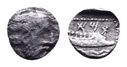 Phoenicia, Arados AR Obol. c. 380-350. Reference: Condition: Very Fine

Weight...